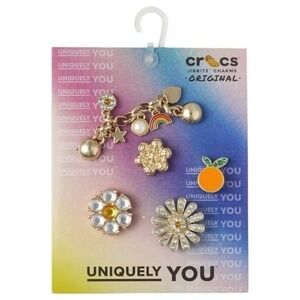 CROCS Jibbitz™ Everything Nice Gem Mix 5 Pack Shoe Charms NWT